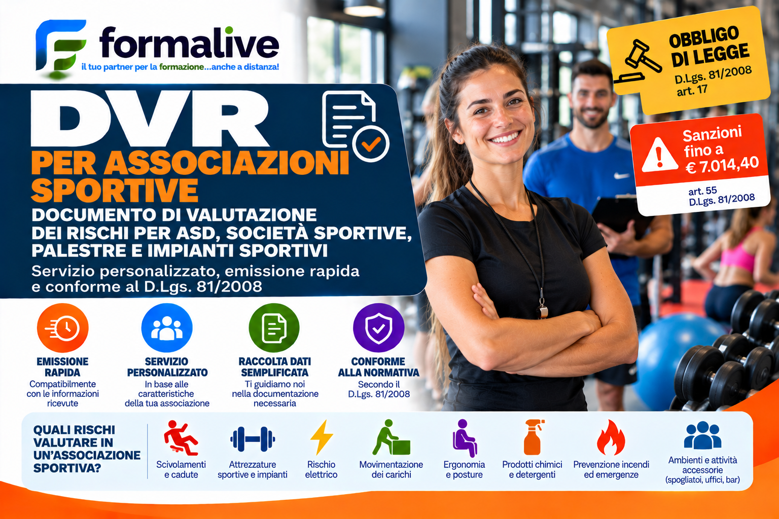 DVR per Associazioni Sportive