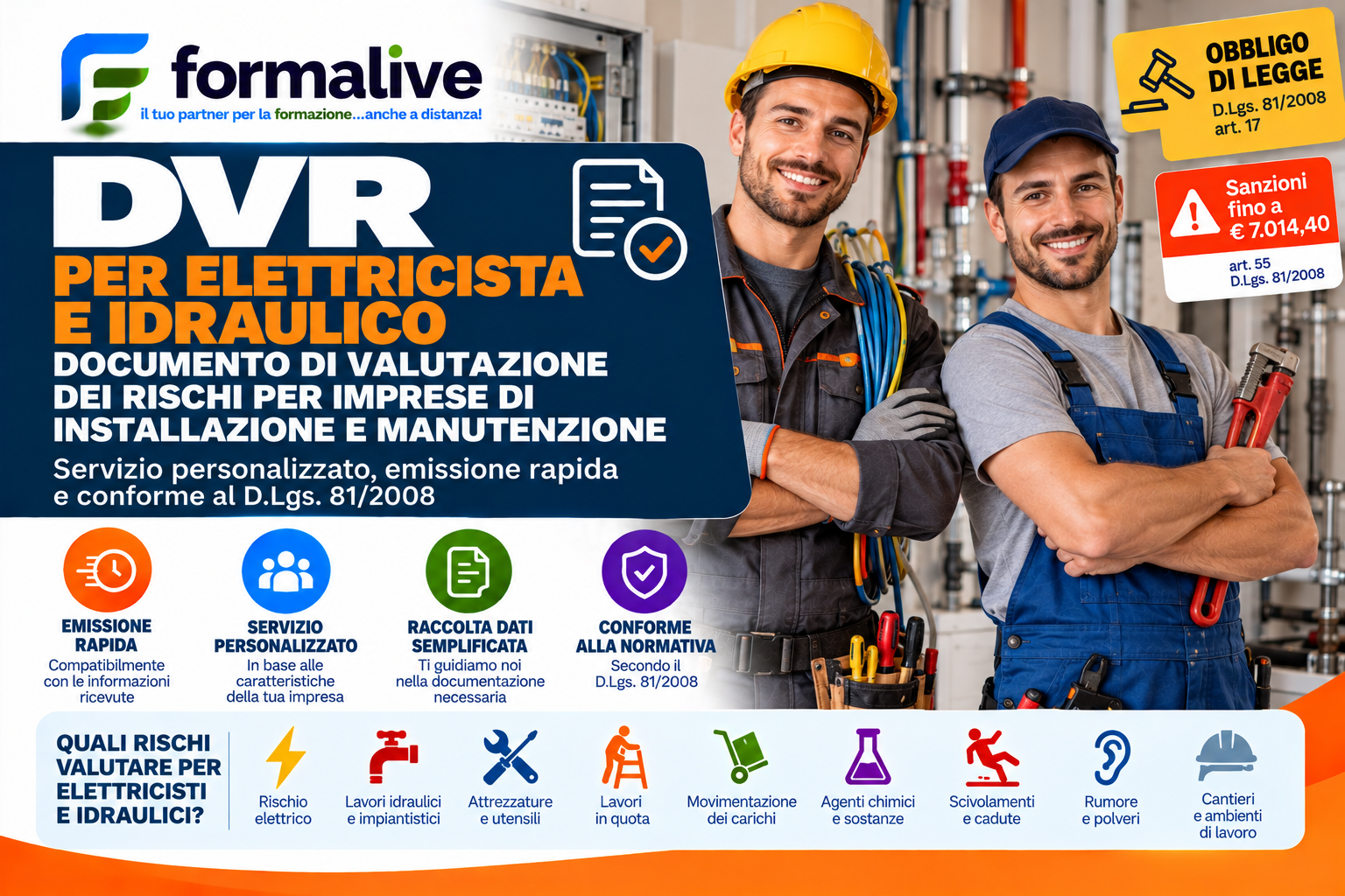 DVR per Elettricisti e Idraulici